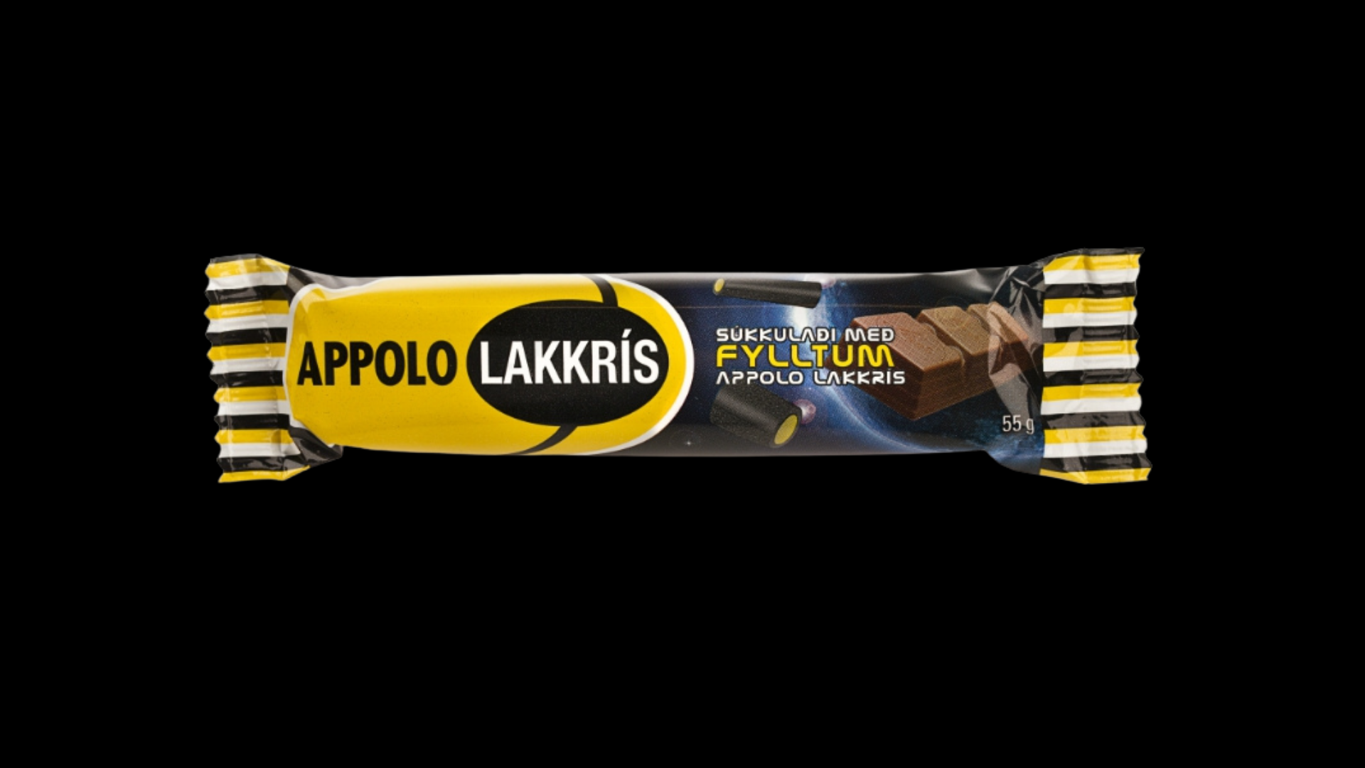 Appolo Lakkrís fyllt súkkulaðistykki