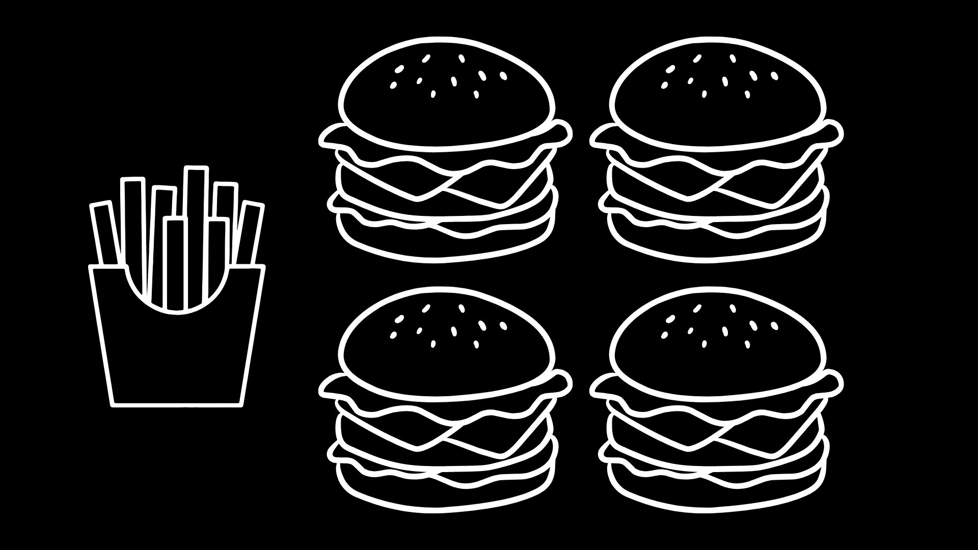 Fjölskyldu Tilboð - Fyrir 4